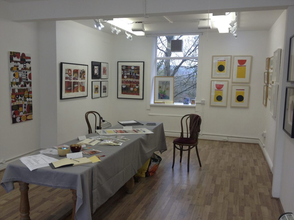 Circles Unbound The Studios Gallery High Peak artwork by Suzanne Bethell