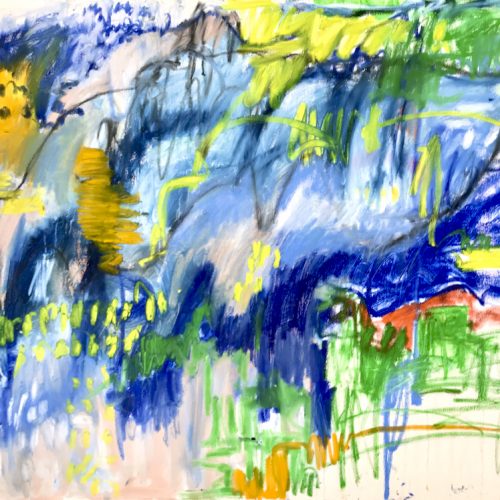 There stormy days painting by Suzanne Bethell