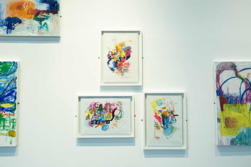 mixed medias painting by Suzanne Bethell