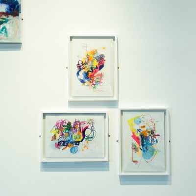 mixed medias painting by Suzanne Bethell