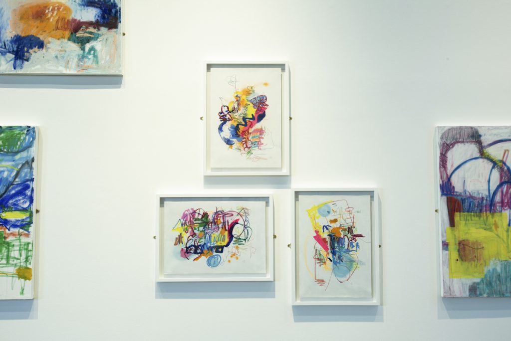 mixed media paintings by Suzanne Bethell