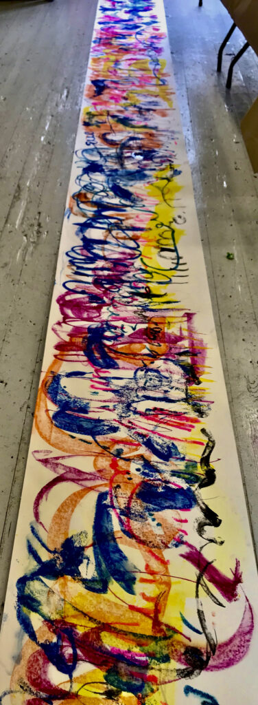 Ode to Joy Beethoven inktense blocks & paint sticks by Suzanne Bethell