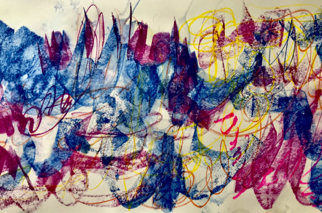 Ode to Joy beethoven (detail) by Suzanne Bethell