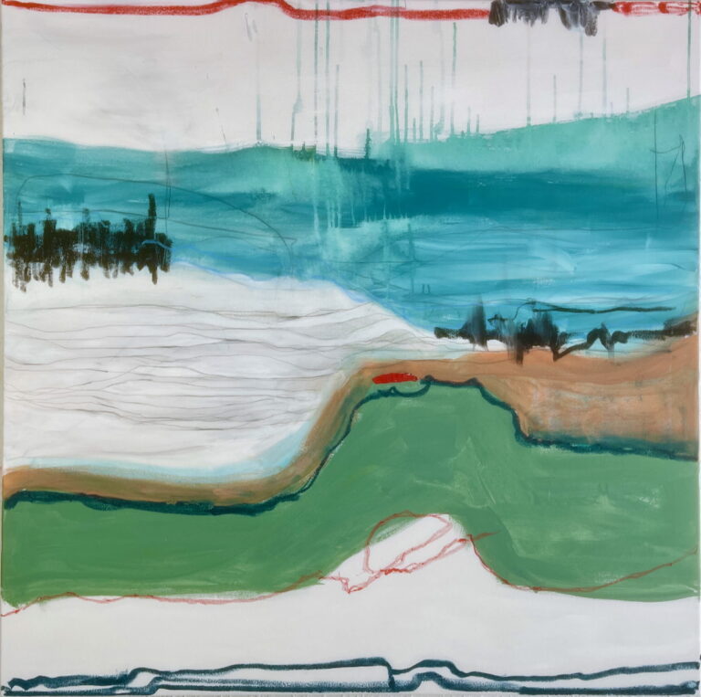 Open Water (2024) painting by Suzanne Bethell