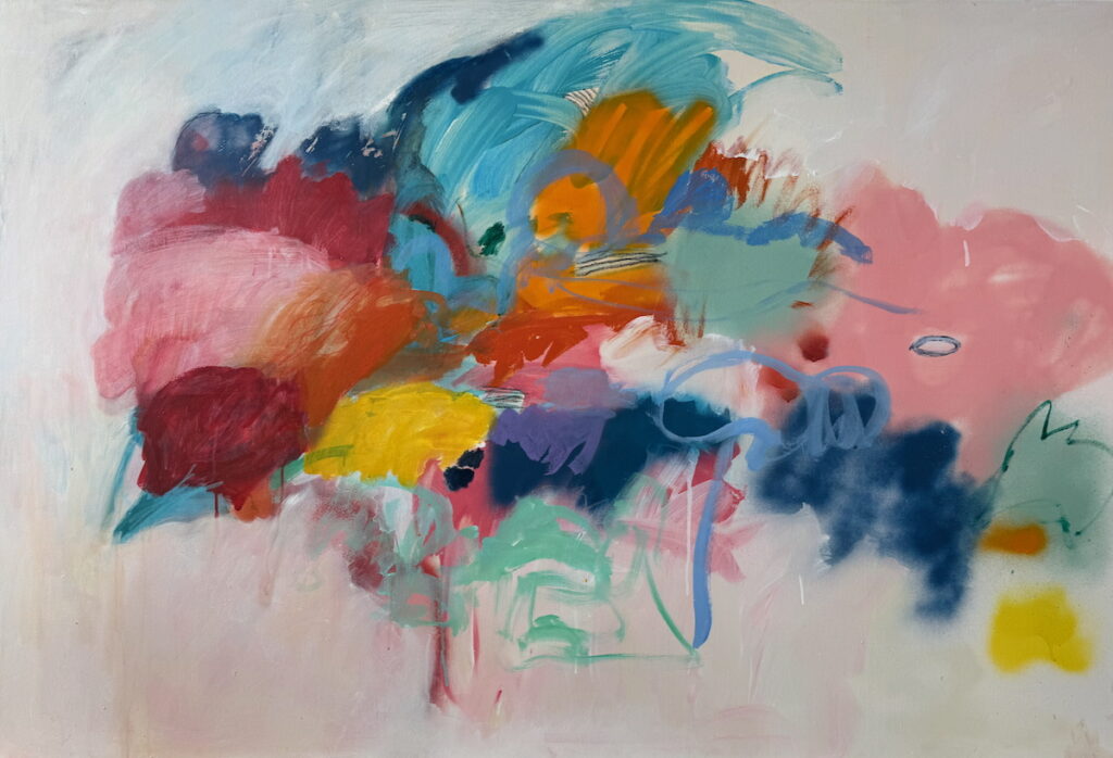 Blush (2025) painting by Suzanne bethell