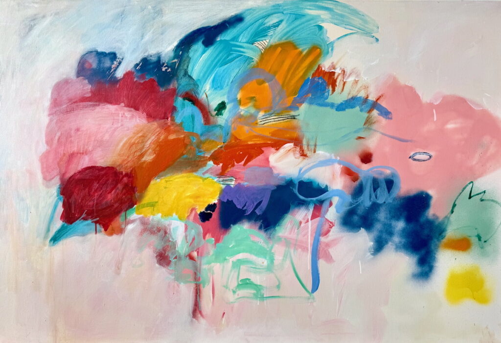 Blush 2025 painting by Suzanne Bethell