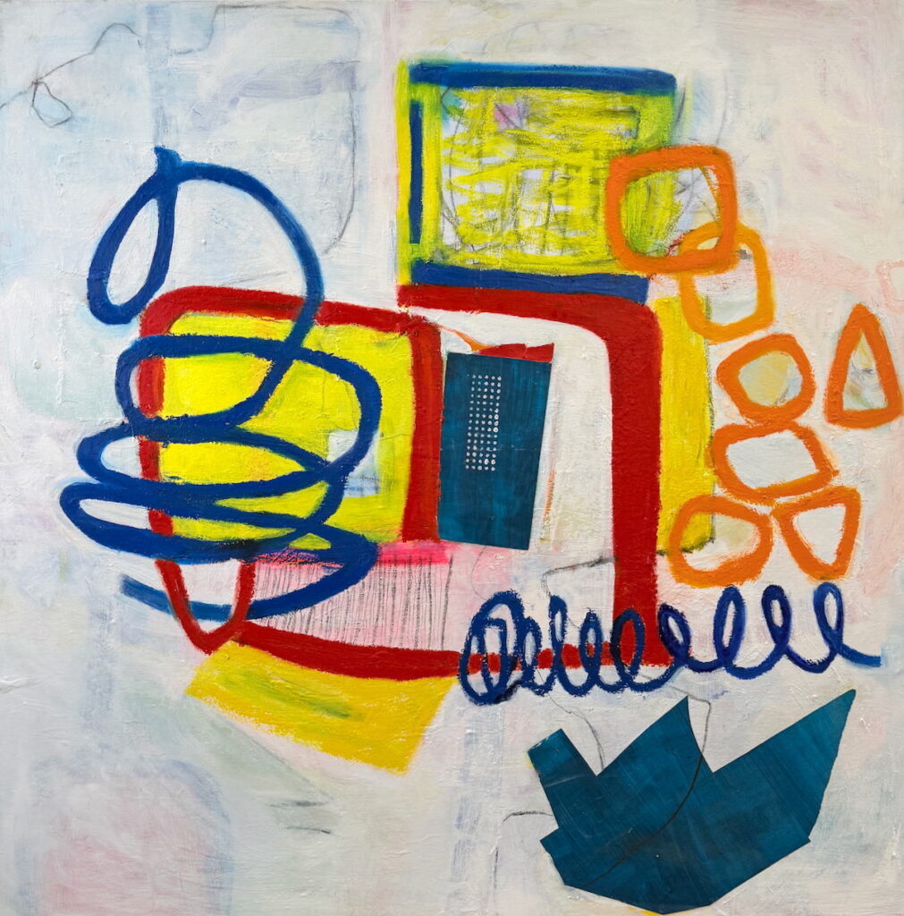 Playground (reworked 2025) painting by Suzanne Bethell