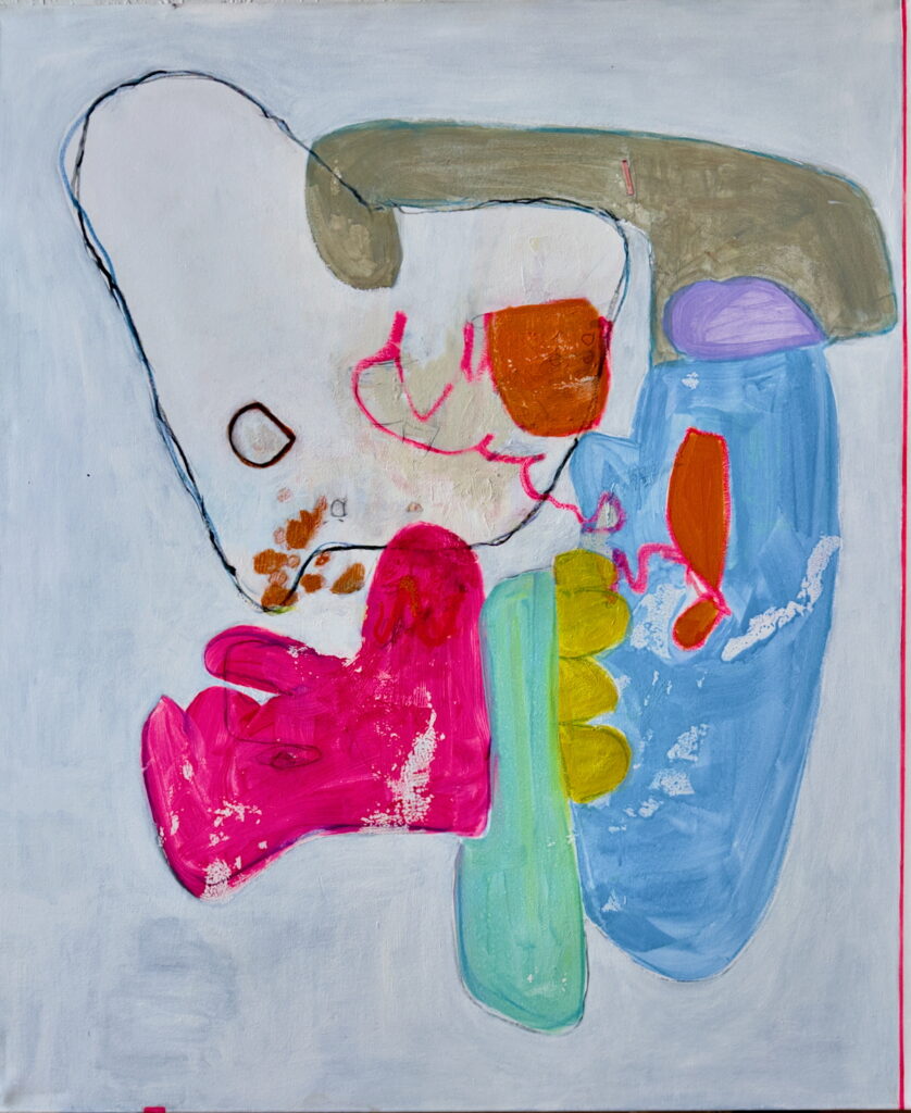We're in this together (2025) painting by Suzanne Bethell