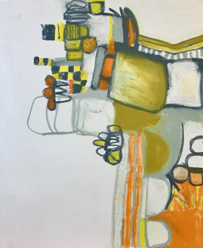 Pipe Dreams 1 (2023) painting by Suzanne Bethell