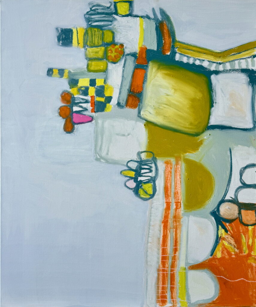Pipe Dreams 2, (2023) painting by Suzanne Bethell