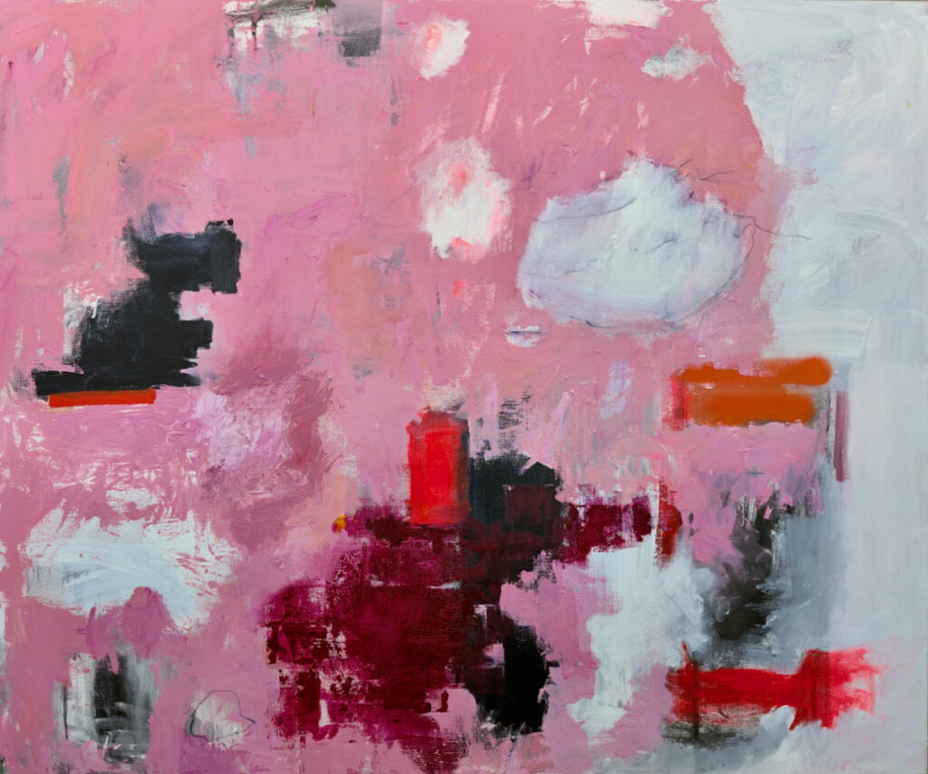 Windblown 2 (2024) painting by Suzanne Bethell