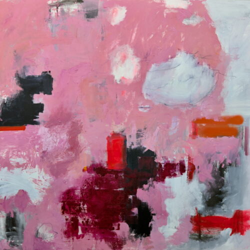 Windblown 2 (2024) painting by Suzanne Bethell