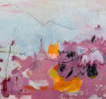 Windblown 3 (2024) painting by Suzanne Bethell