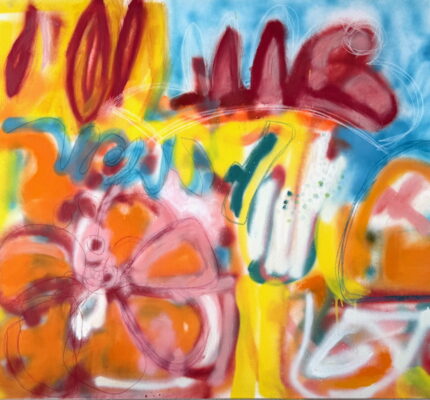 Singing,(2026), painting by Suzanne Bethell