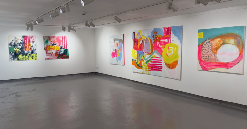 Sensing Colour Penwith Gallery, paintings by Suzanne Bethell