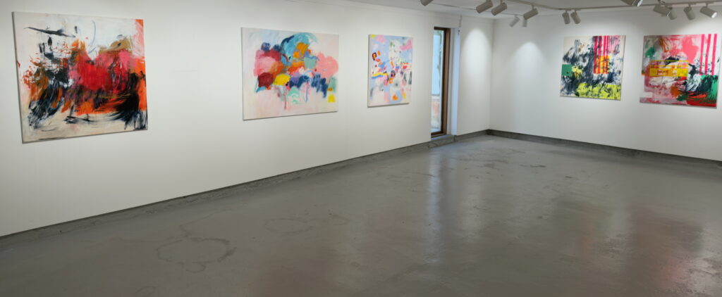 Sensing Colour Penwith Gallery, paintings by Suzanne Bethell
