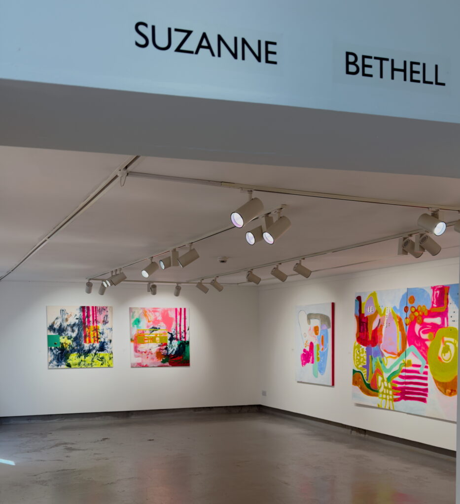 Sensing Colour Penwith Gallery, paintings by Suzanne Bethell