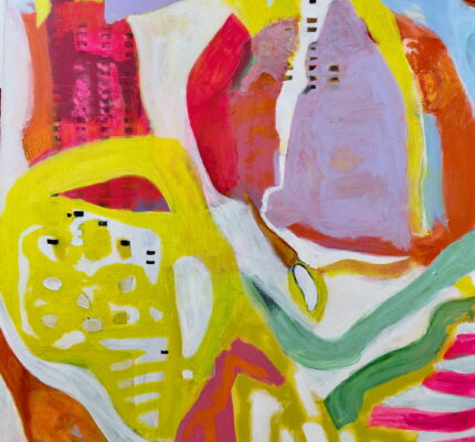 Sieze the Day 1, (2025/6) painting by Suzanne Bethell