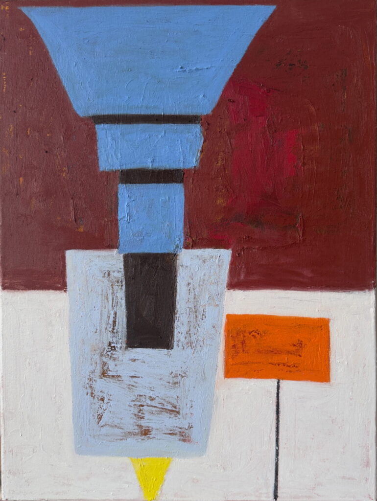 with Balance 2 (2026) painting by Suzanne Bethell
