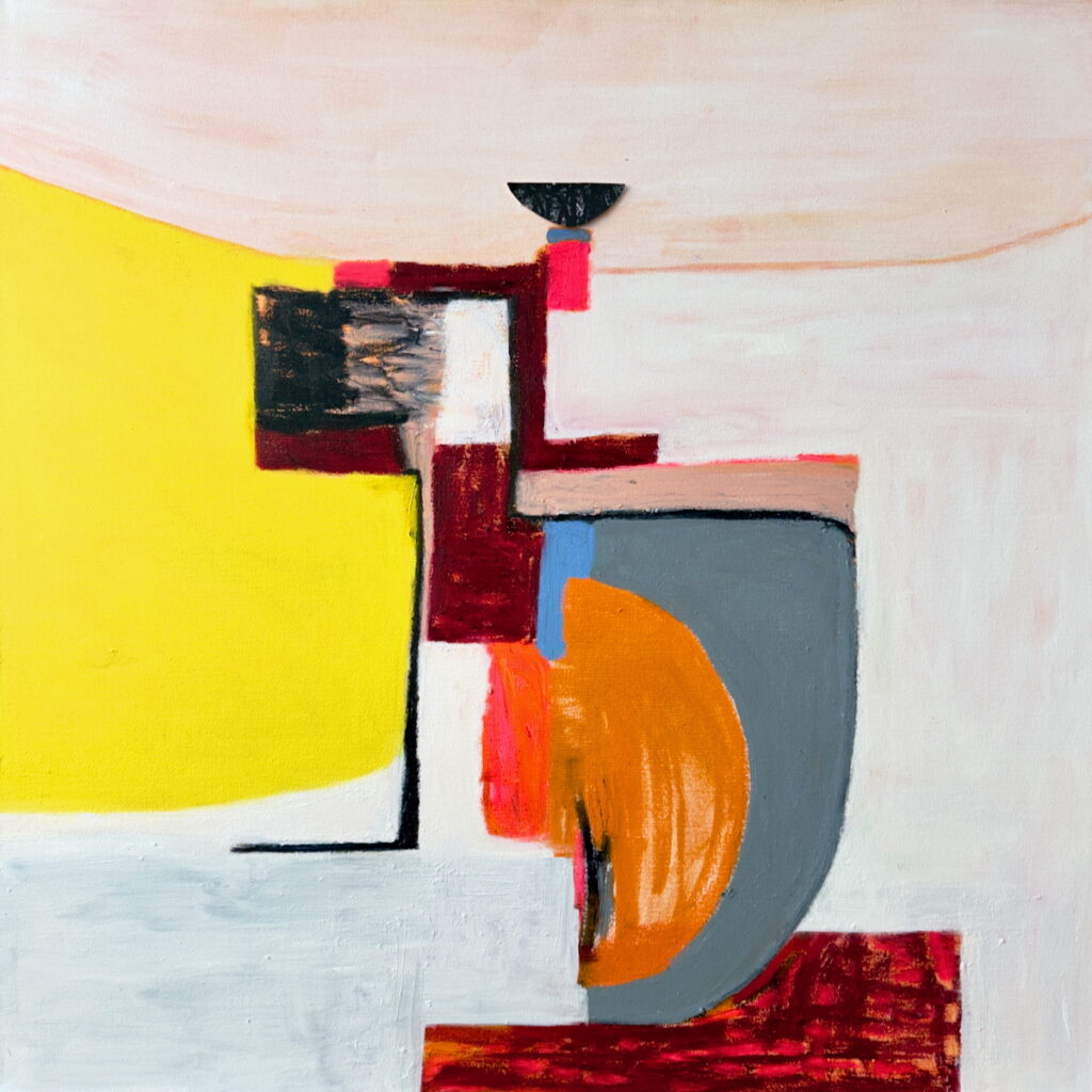 with Balance(2026) painting by Suzanne Bethell