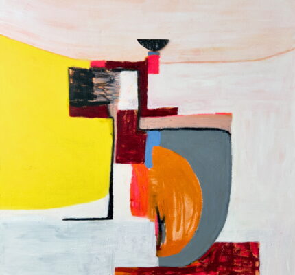 with Balance(2026) painting by Suzanne Bethell