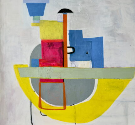 with Balance 3 (2026) painting by Suzanne Bethell