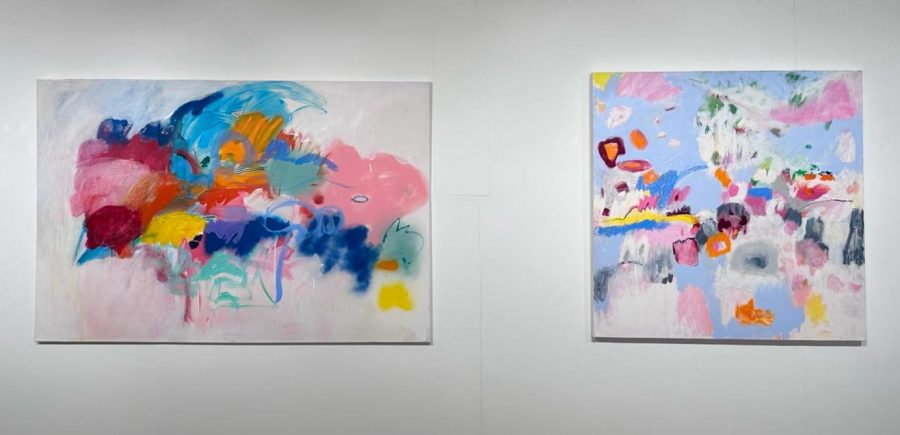 Sensing Colour Penwith Gallery, paintings by Suzanne Bethell