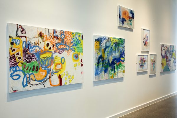 HOME (2022) photoCredit@ellebrotherhood Paintings by Suzanne Bethell