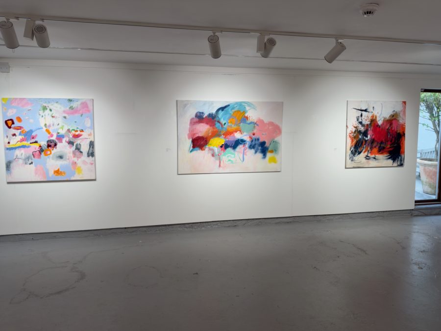 Sensing Colour Penwith Gallery, paintings by Suzanne Bethell