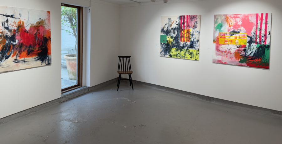 Sensing Colour Penwith Gallery, paintings by Suzanne Bethell
