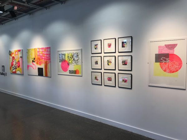 Lucky Dip, (2022)HOME Manchester phot credit @ellebrotherhood Paintings by Suzanne Bethell